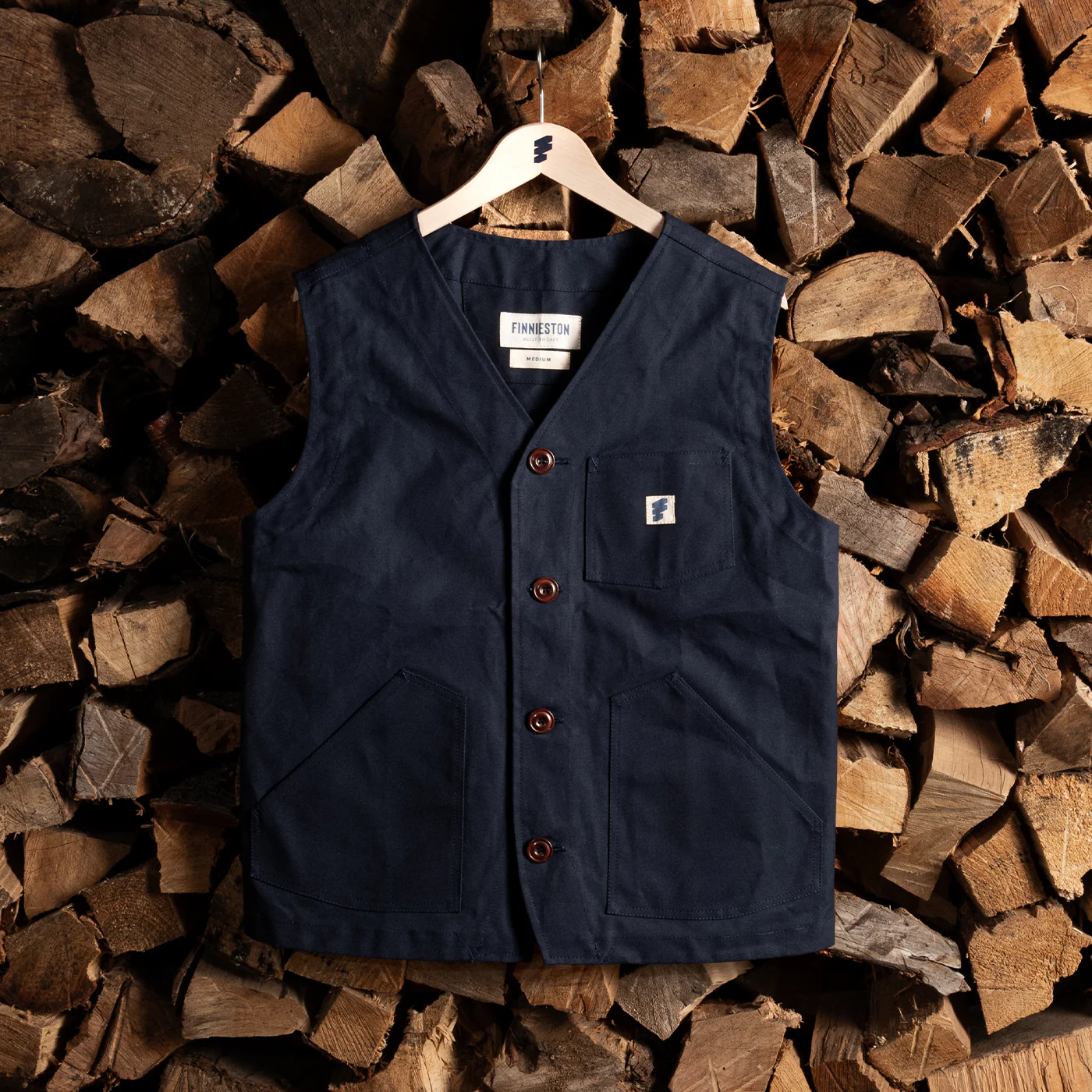 FINLAY CANVAS VEST - Image 4