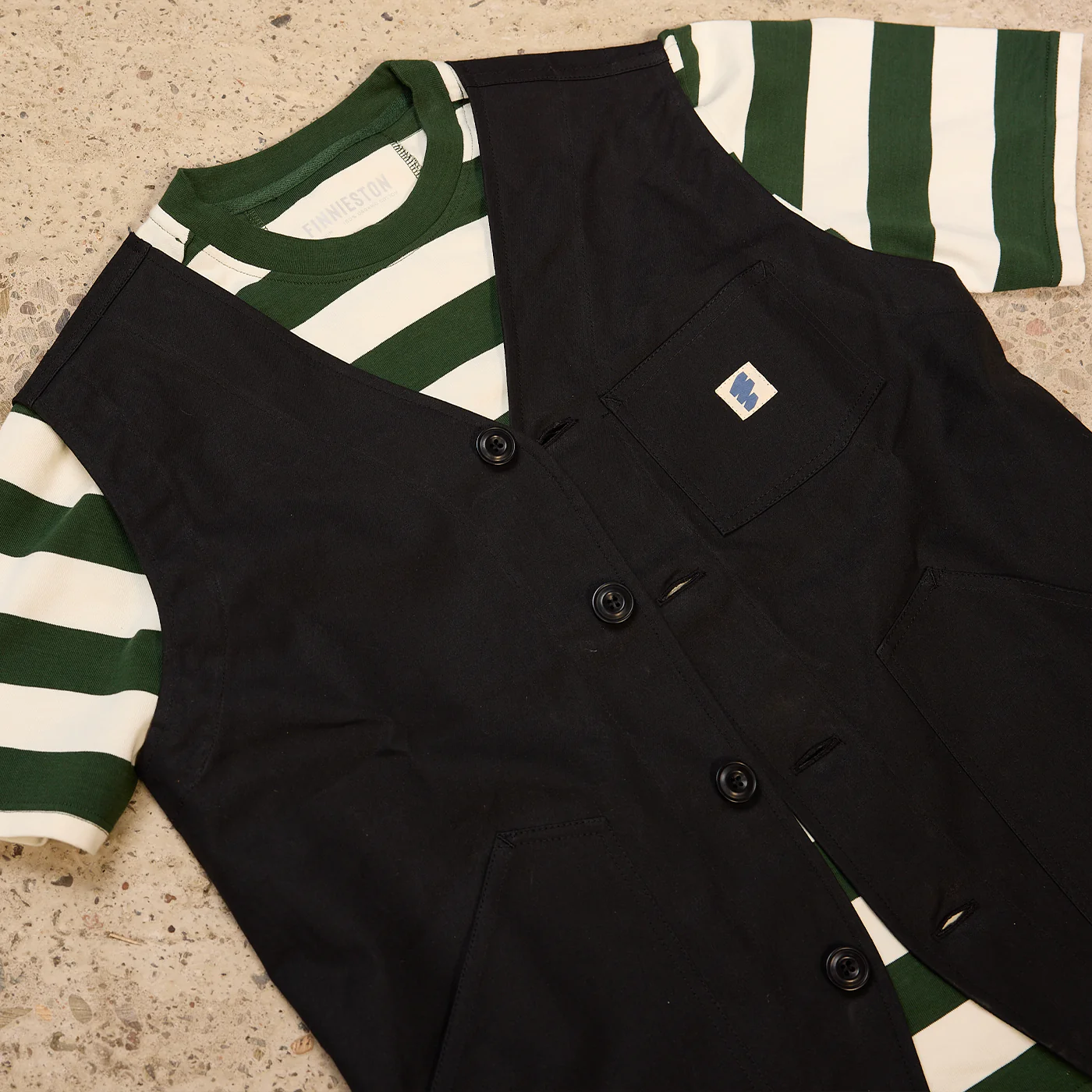 FINLAY CANVAS VEST - Image 3
