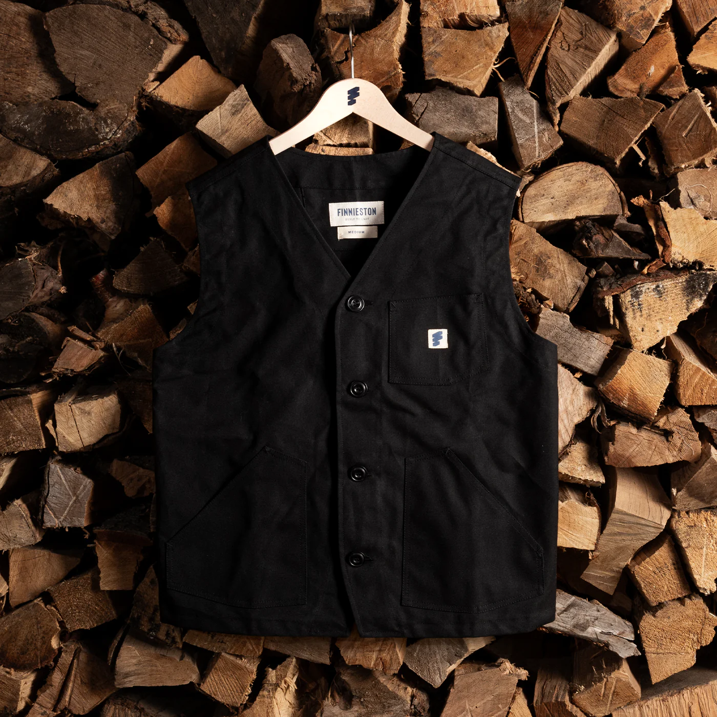FINLAY CANVAS VEST - Image 4