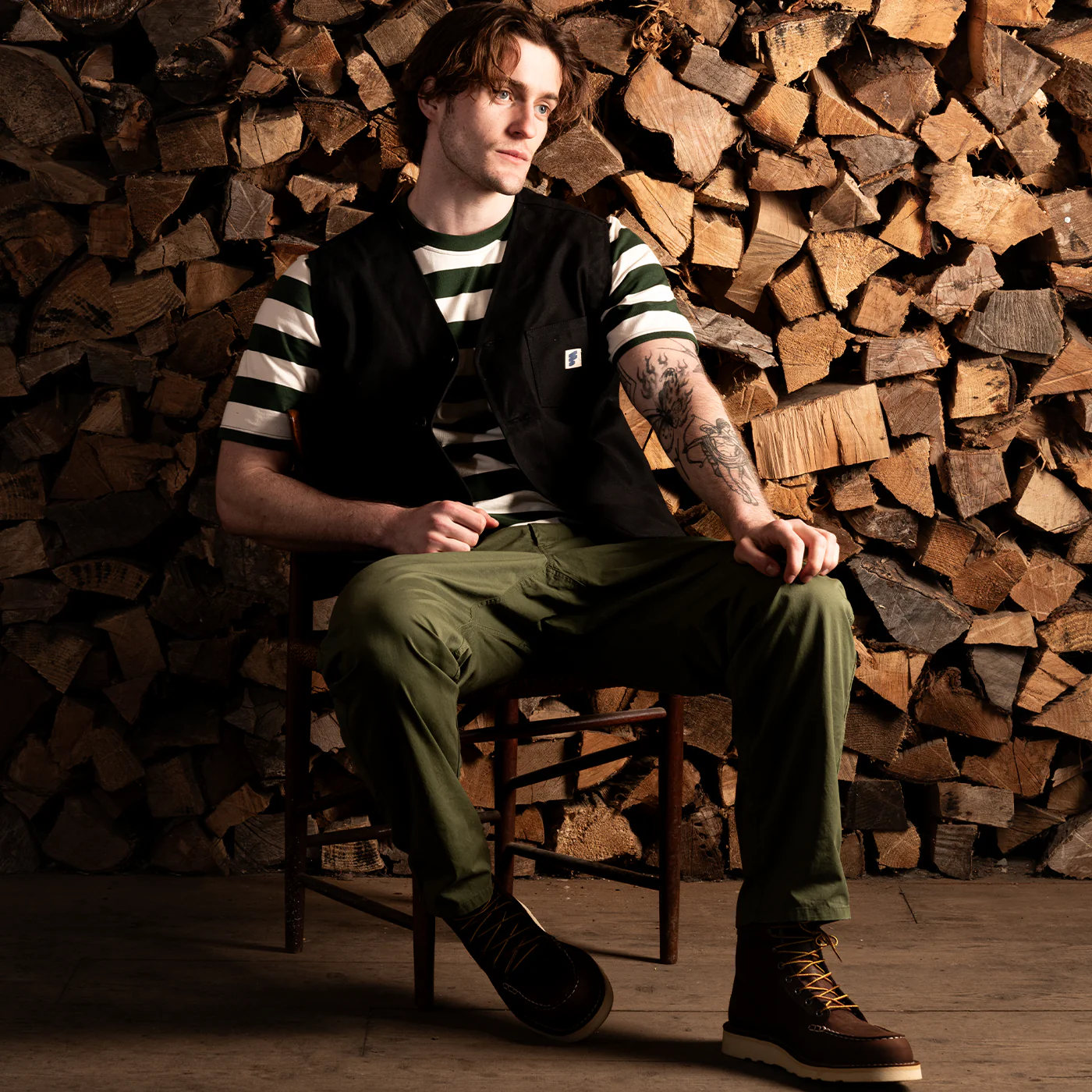FINLAY CANVAS VEST - Image 5