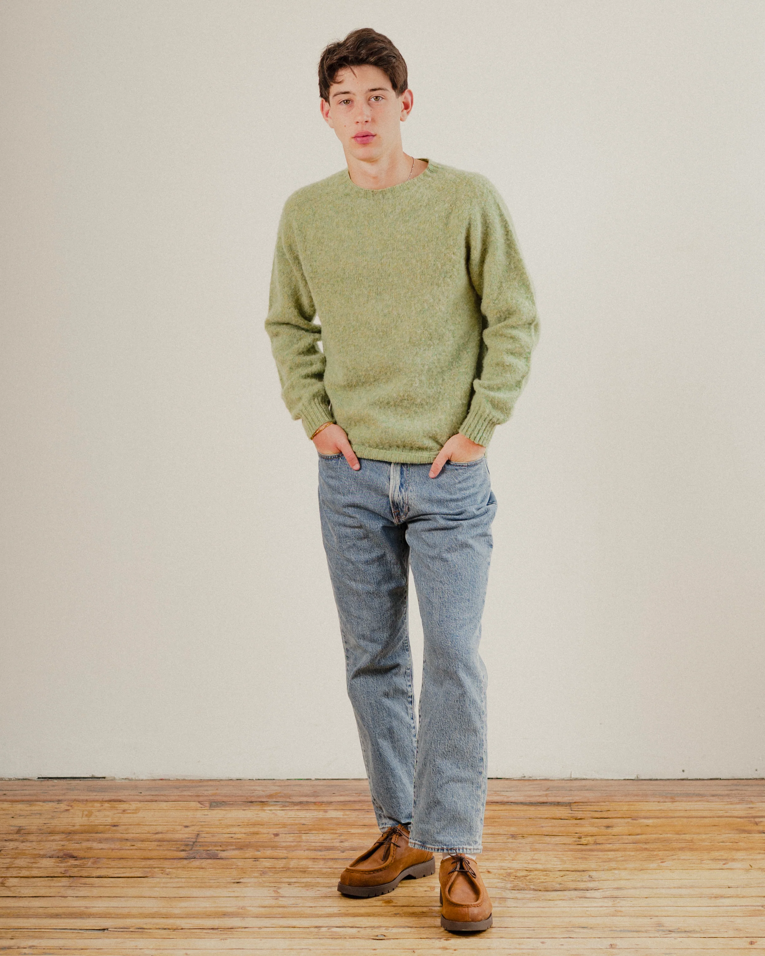 KELSO SHAGGY KNIT CREWNECK - Image 3