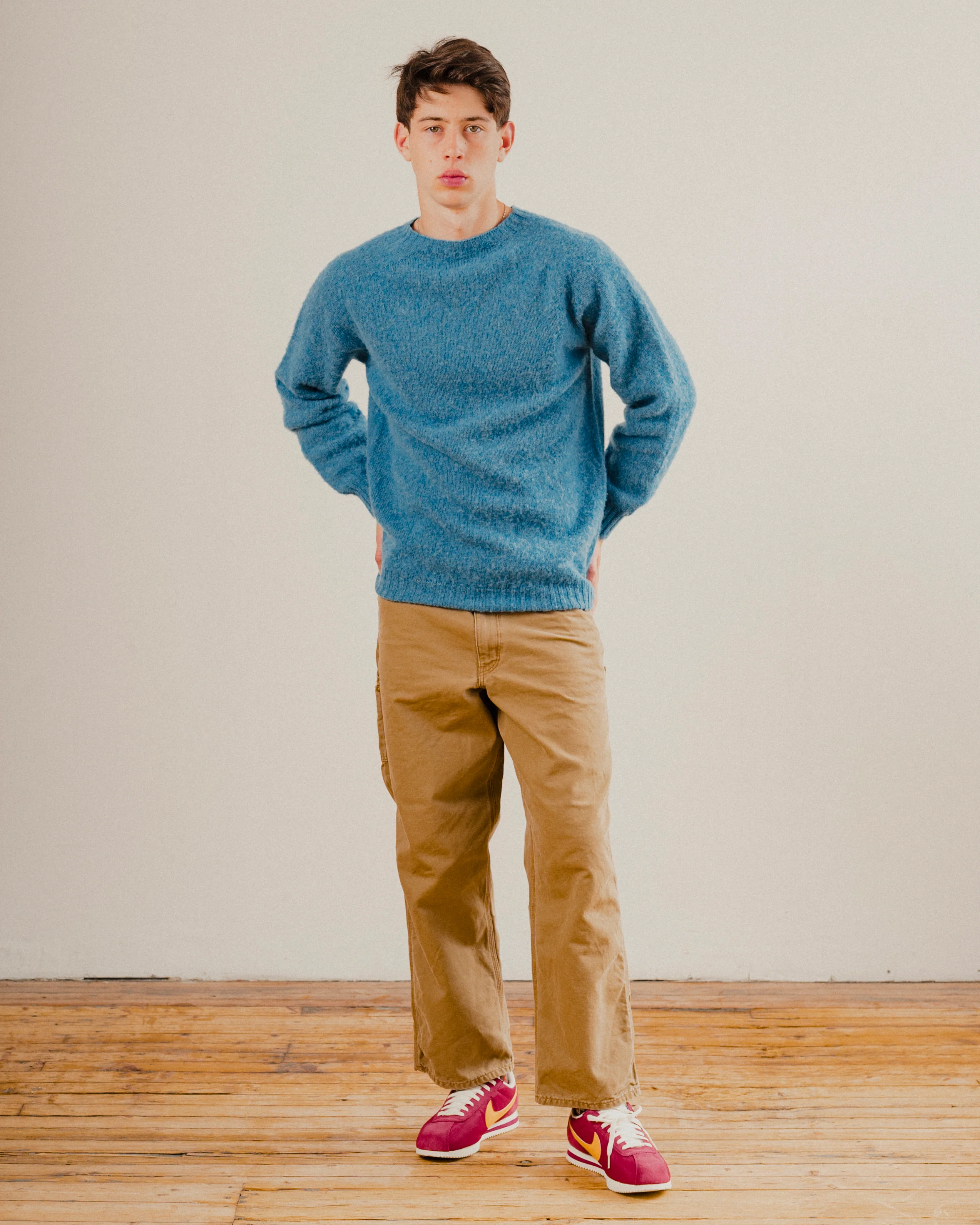 KELSO SHAGGY KNIT CREWNECK - Image 3