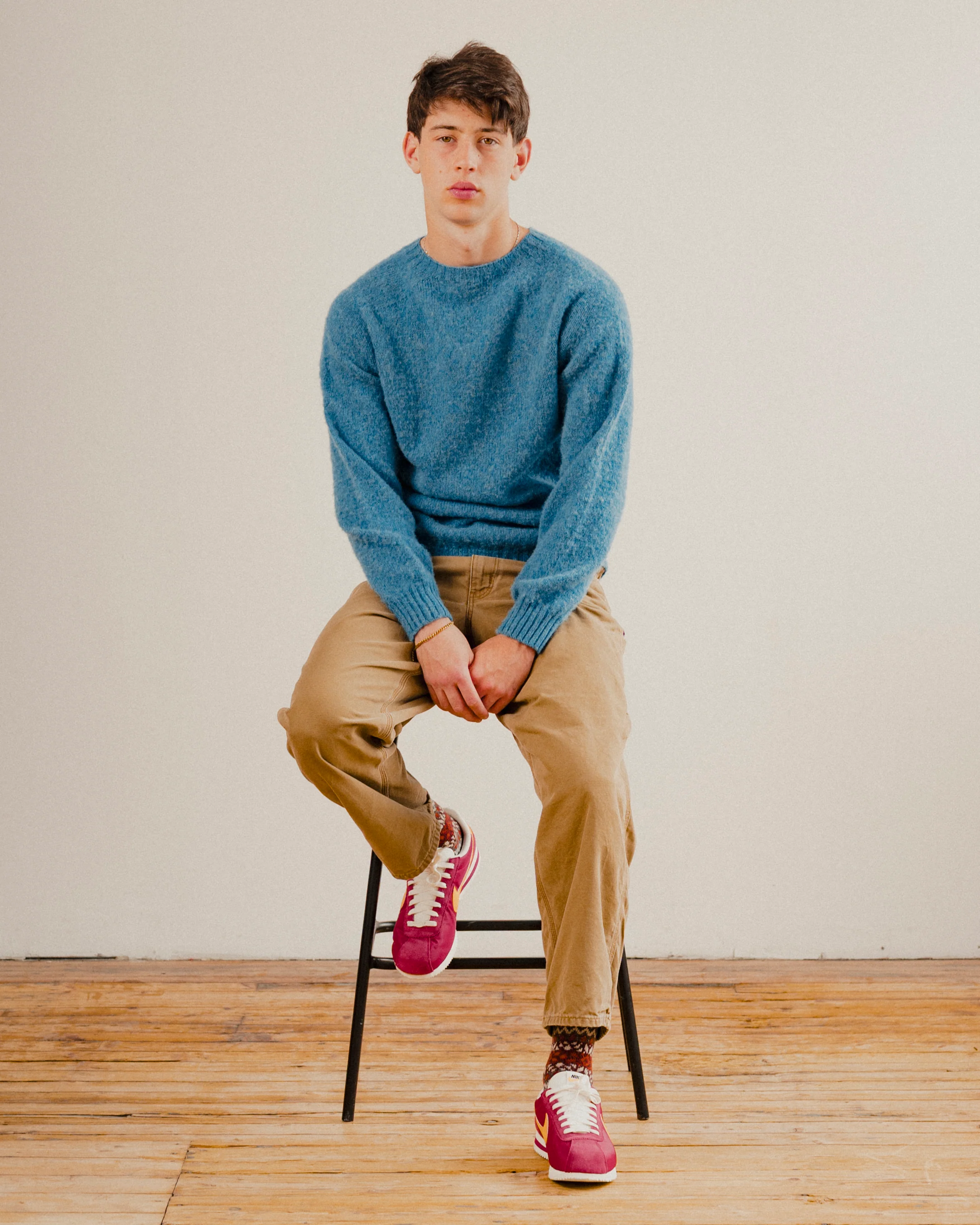 KELSO SHAGGY KNIT CREWNECK - Image 5
