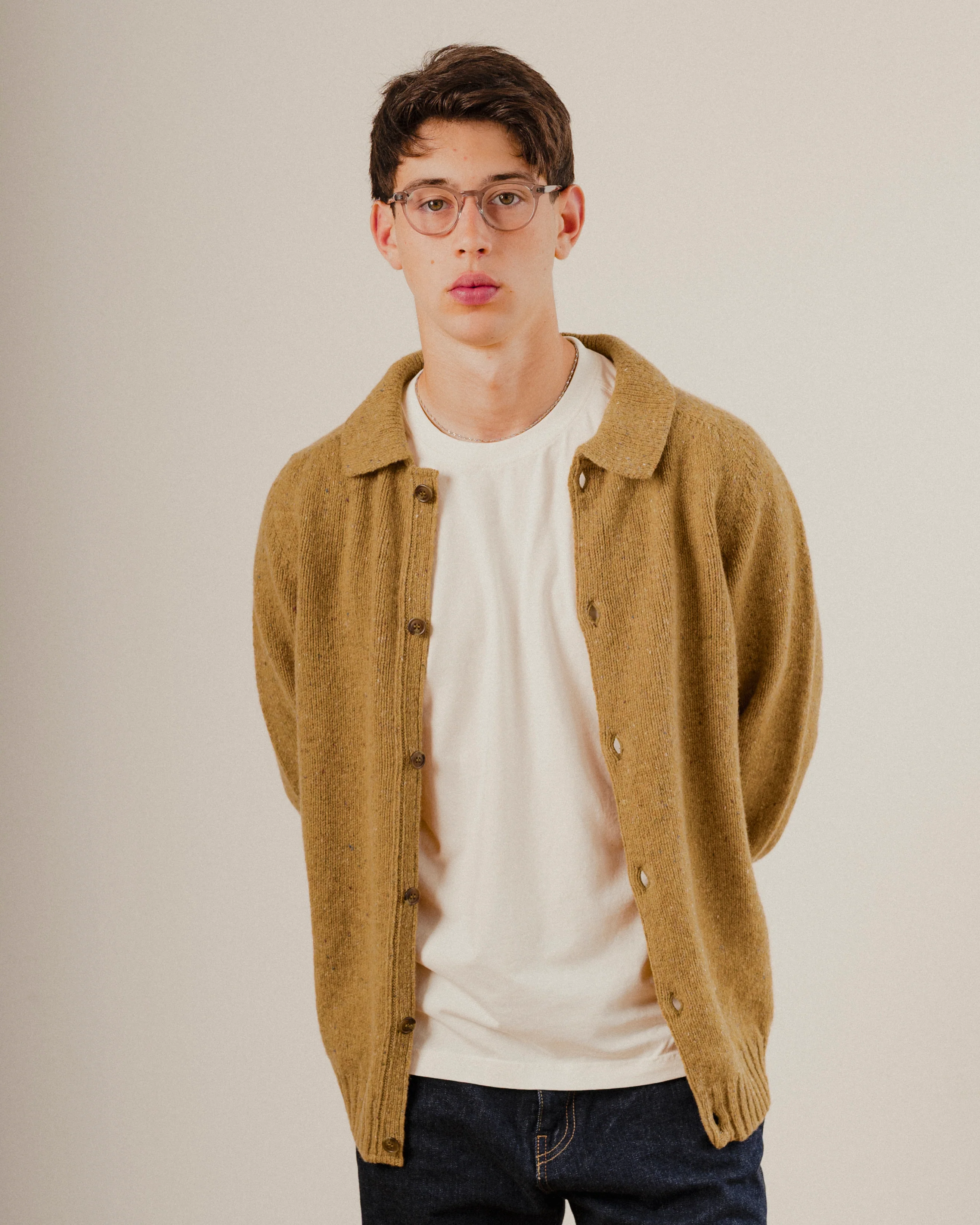 LANGSIDE WOOL CARDIGAN - Image 4