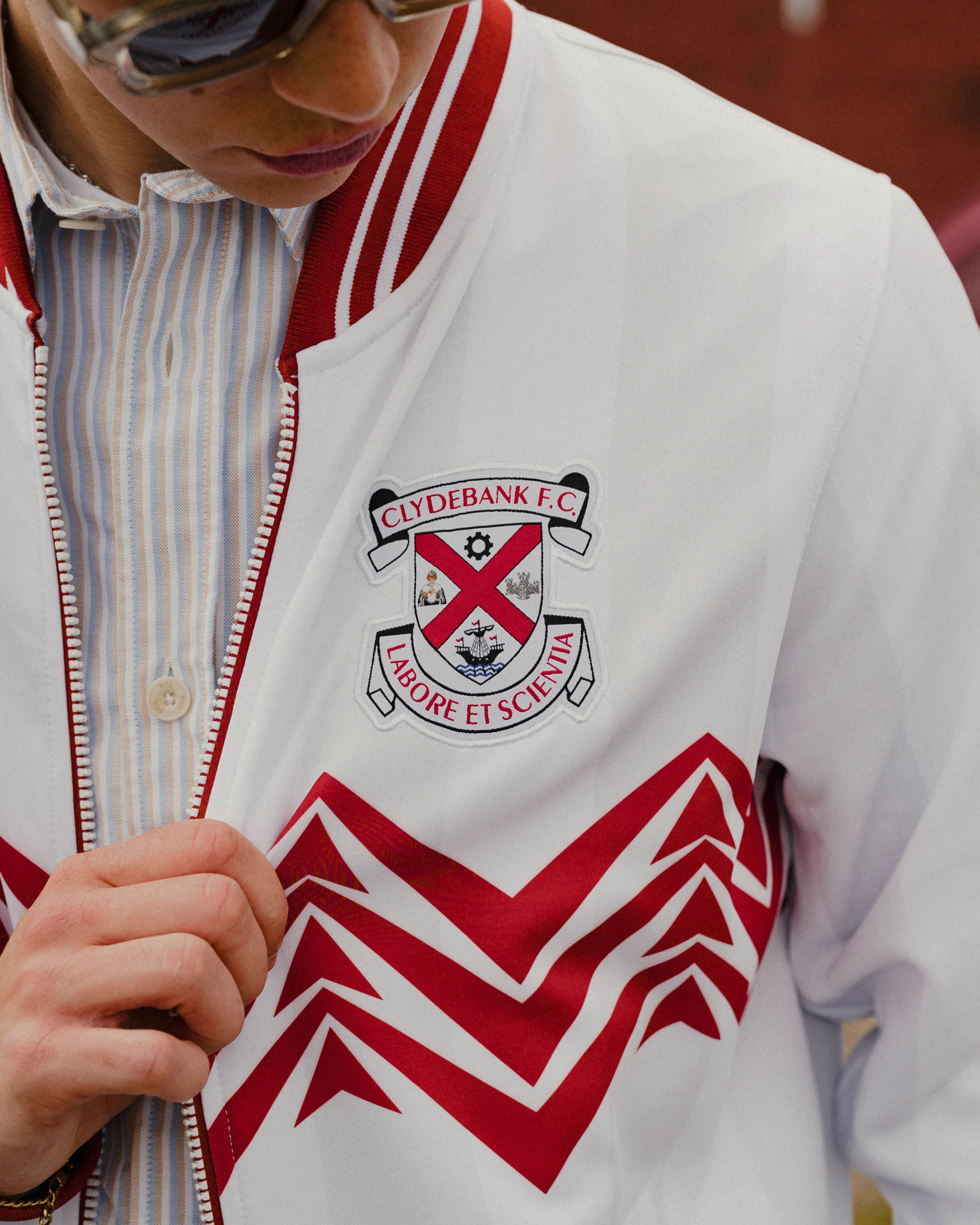 CASKIE RETRO CLYDEBANK TRAINING JACKET - Image 3